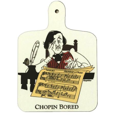 MUSIC GIFTS Chopin Bored - Chopping Board CB01